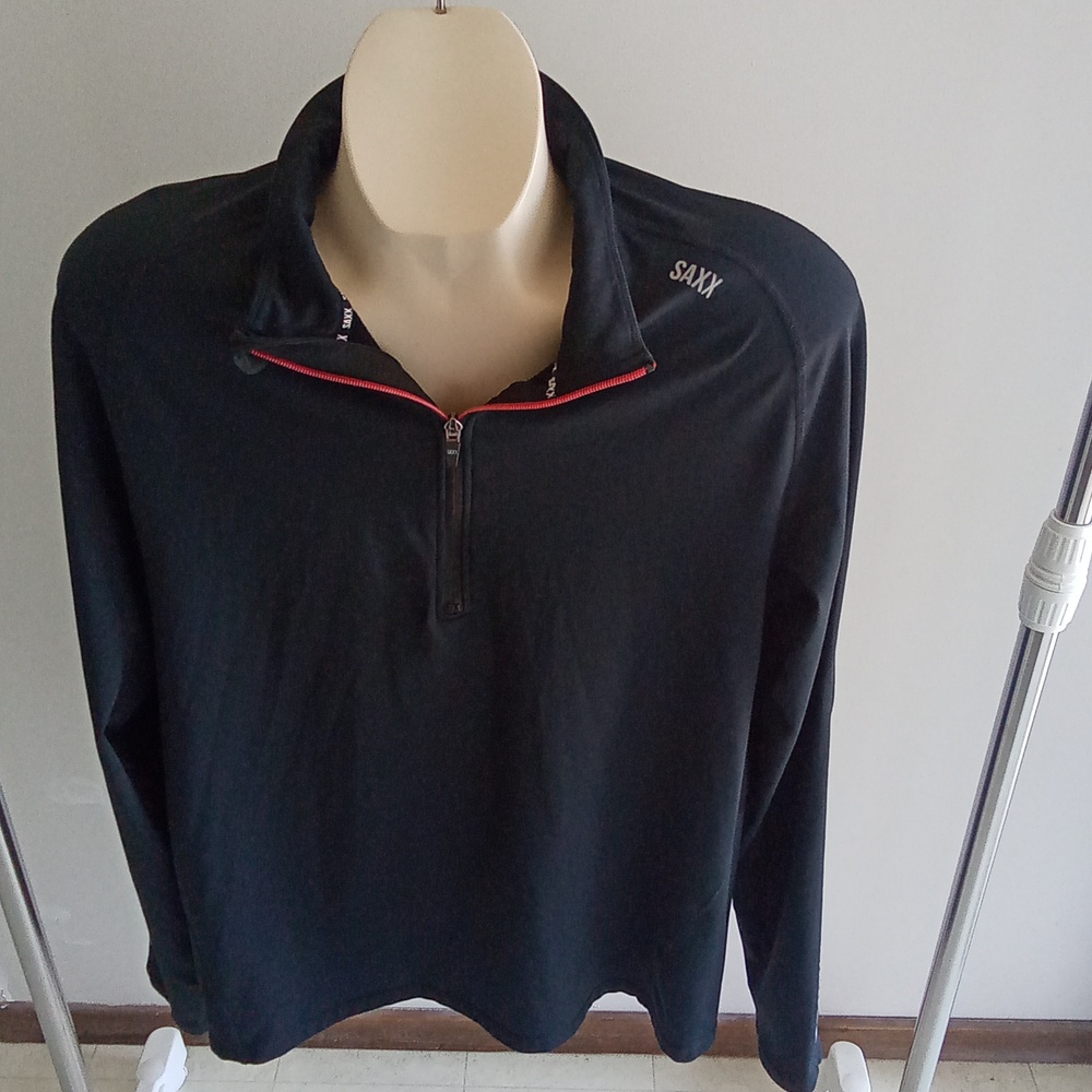 Saxx men's jacket coat size XL black